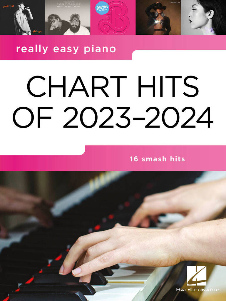 HAL LEONARD REALLY EASY PIANO: CHART HITS OF 2023-2024