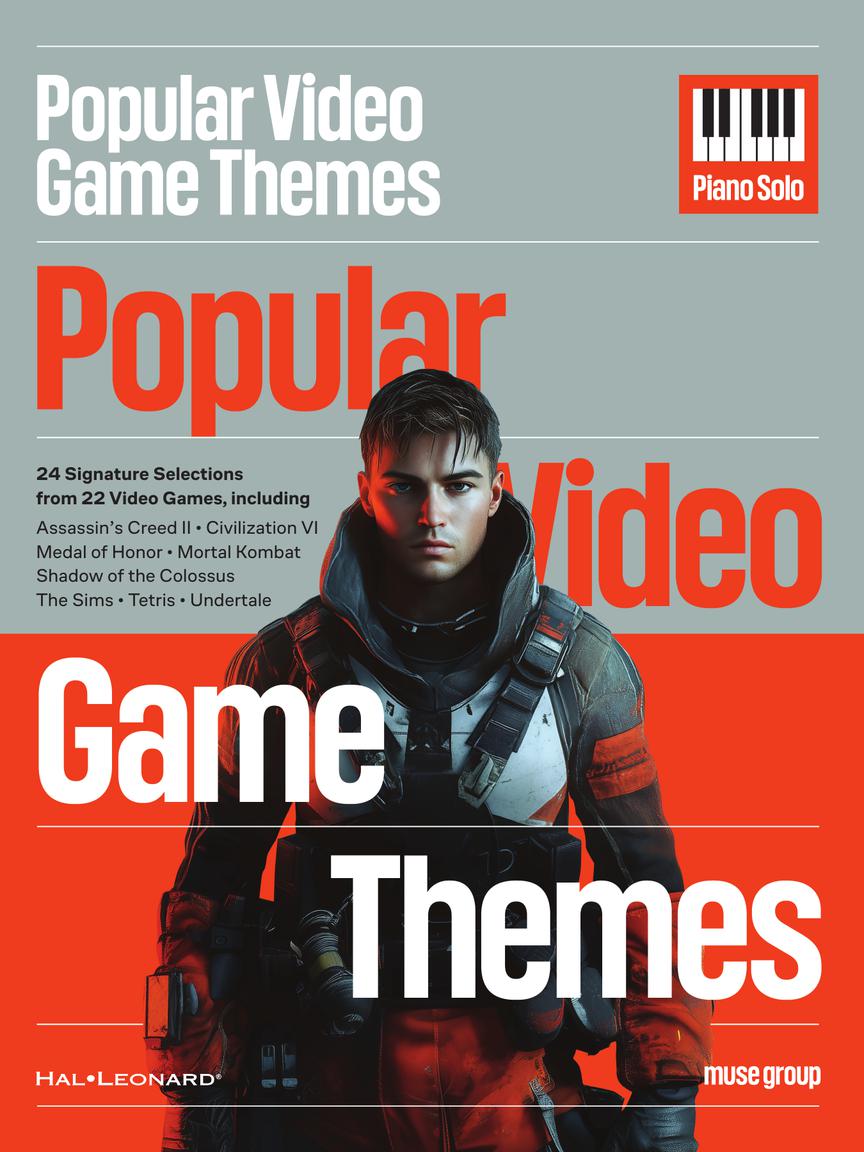 HAL LEONARD POPULAR VIDEO GAMES THEMES FOR PIANO SOLO