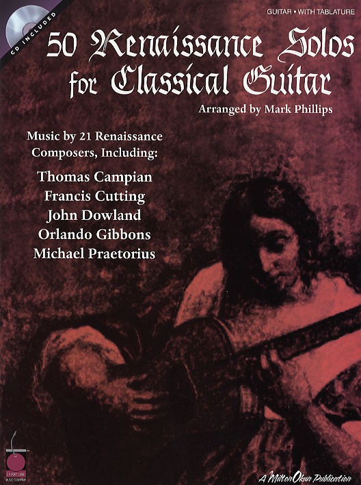 HAL LEONARD 50 RENAISSANCE SOLOS FOR CLASSICAL GUITAR