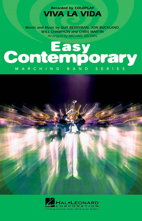 HAL LEONARD MARCHING BAND COLPLAY VIVA LA VIDA