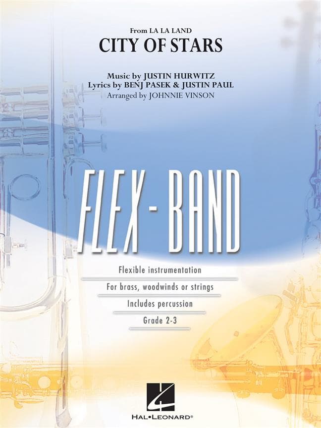 HAL LEONARD LA LA LAND - CITY OF STARS - FLEX-BAND SERIES