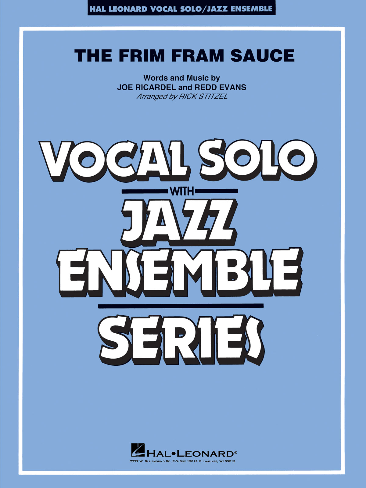HAL LEONARD The Frim Fram Sauce - Vocal Solo / Jazz Ensemble Series