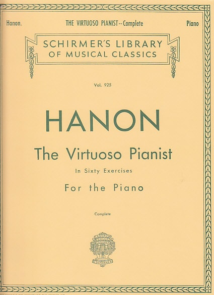 SCHIRMER HANON CHARLES-LOUIS - LE PIANISTE VIRTUOSE EN 60 EXERCICES - PIANO
