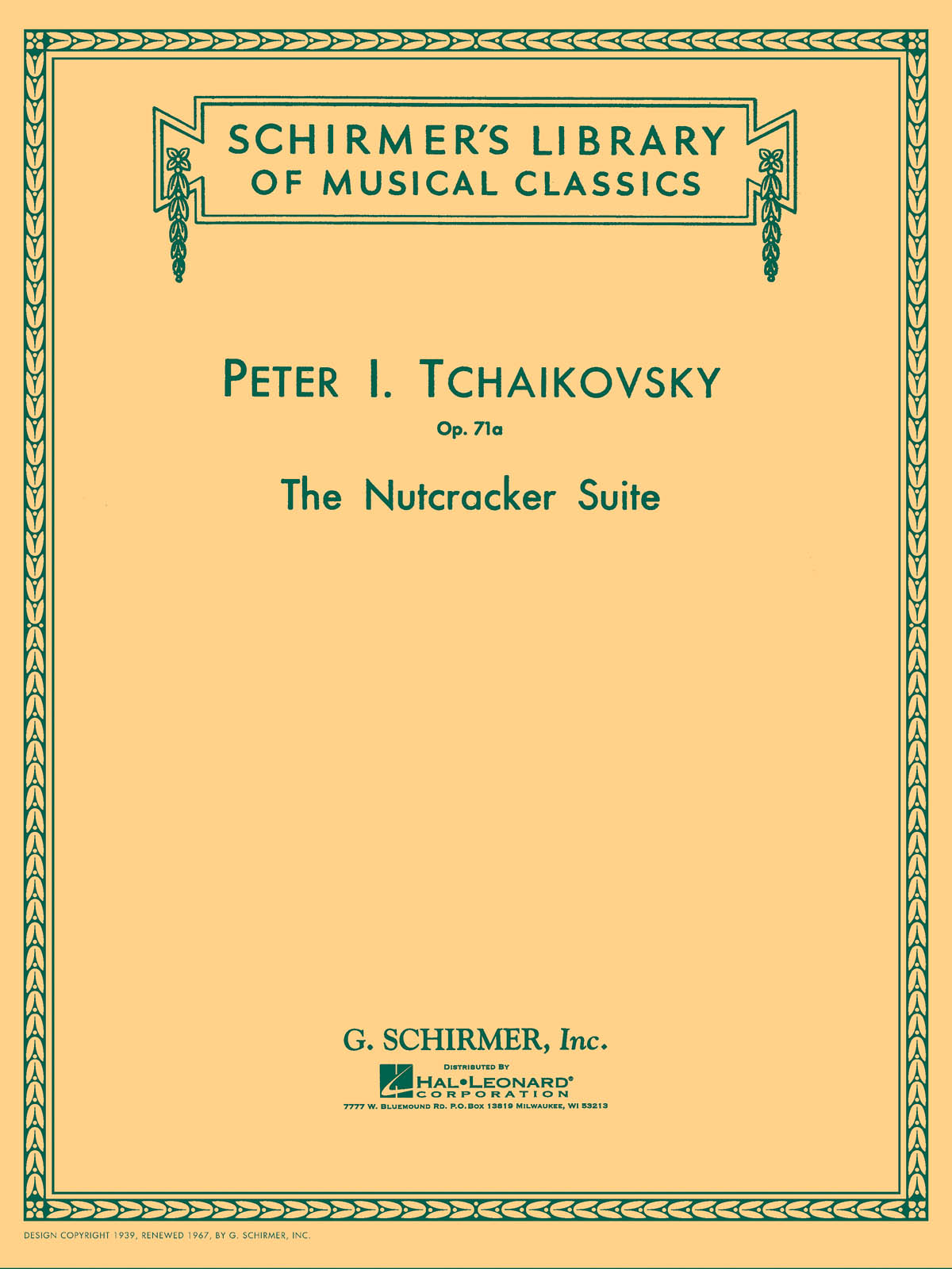HAL LEONARD TCHAIKOVSKY P. - THE NUTCRACKER SUITE OP.71a - PIANO 4 MAINS