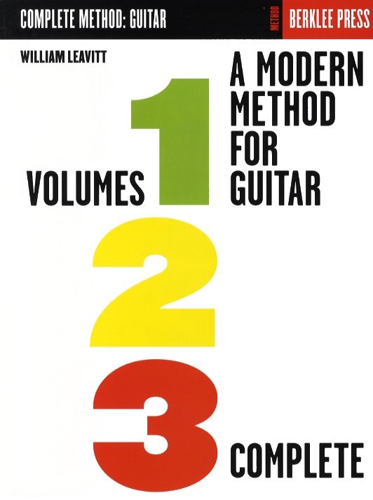 BERKLEE WILLIAM LEAVITT - A MODERN METHOD FOR GUITAR - VOLUMES 1, 2, 3 COMPLETE - GUITAR