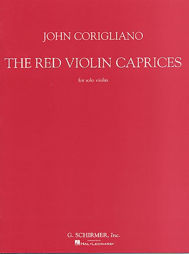 HAL LEONARD JOHN CORIGLIANO - THE RED VIOLIN CAPRICES FOR SOLO - VIOLIN