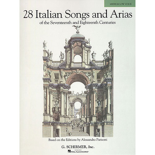 HAL LEONARD 28 ITALIAN SONGS AND ARIAS - MEDIUM VOICE