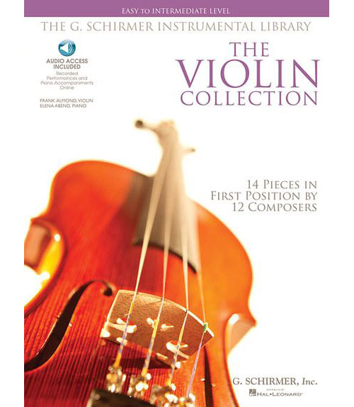 SCHIRMER VIOLIN COLLECTION + MP3, EASY TO INTERMEDIATE LEVEL - VIOLON, PIANO