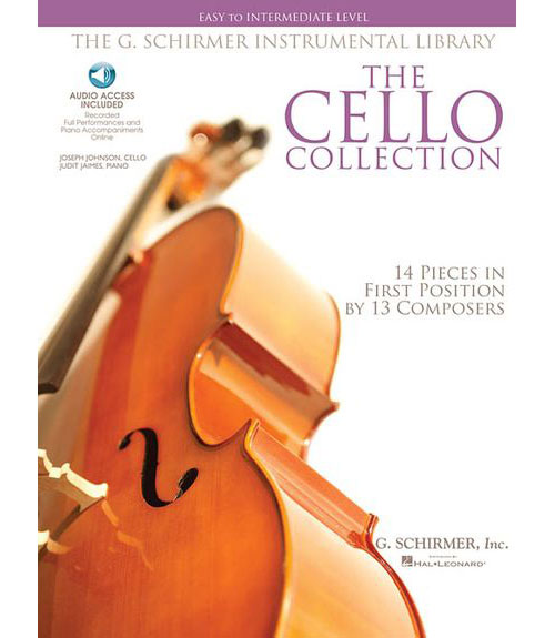 SCHIRMER CELLO COLLECTION, EASY TO INTERMEDIATE LEVEL 