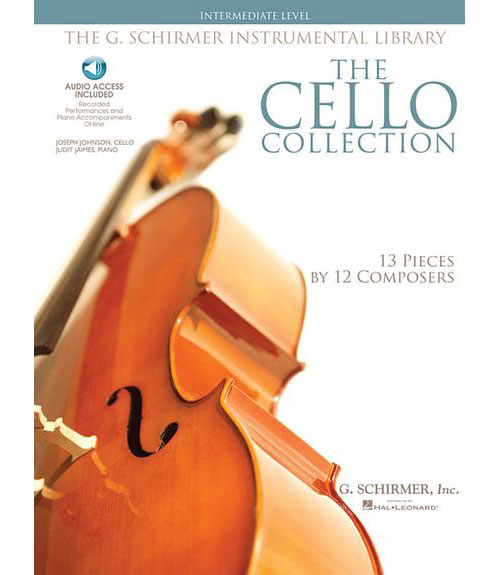 SCHIRMER CELLO COLLECTION + MP3, INTERMEDIATE LEVEL - VIOLONCELLE, PIANO