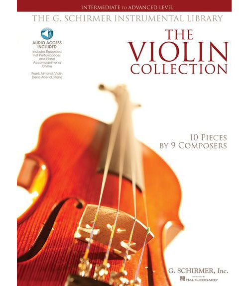 SCHIRMER VIOLIN COLLECTION + MP3, INTERMEDIATE TO ADVANCED LEVEL