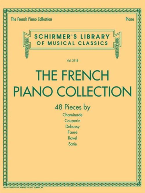 SCHIRMER THE FRENCH PIANO COLLECTION