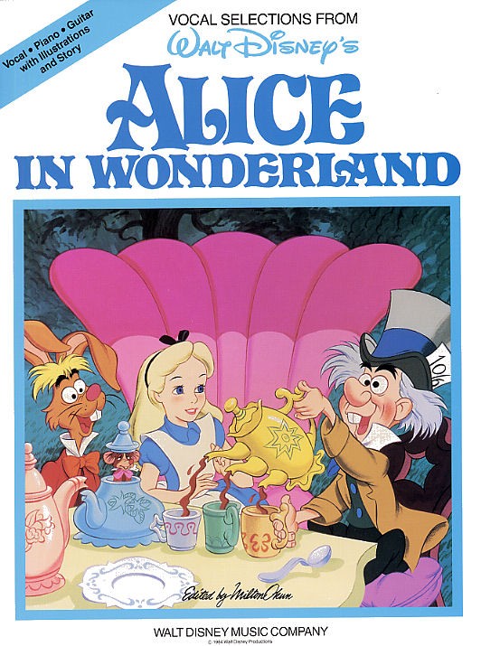 HAL LEONARD DISNEY - ALICE IN WONDERLAND - PVG