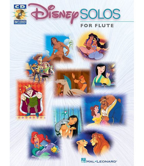 HAL LEONARD DISNEY SOLOS FOR FLUTE + MP3