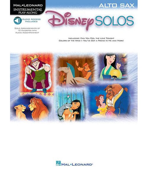 HAL LEONARD DISNEY SOLOS ALTO SAXOPHONE - ALTO SAXOPHONE