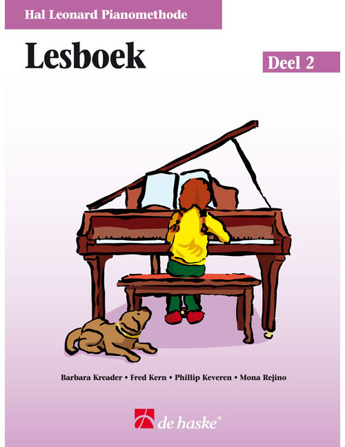 HAL LEONARD Hal Leonard Pianomethode Lesboek 2 - Dutch version
