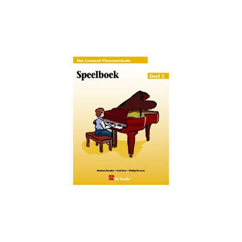 HAL LEONARD Hal Leonard Pianomethode Speelboek 3 - Version Neerlandais