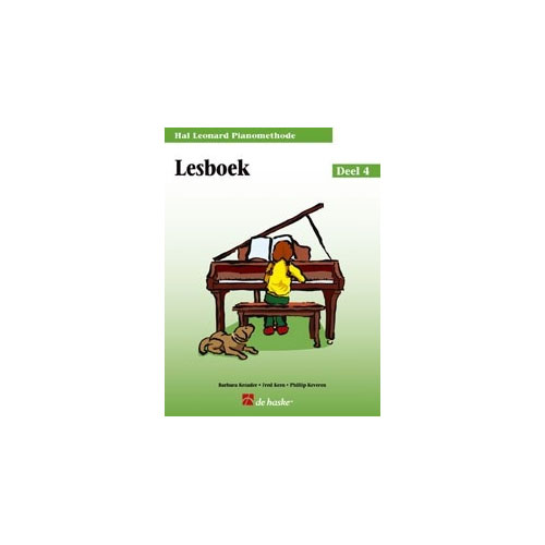 HAL LEONARD Hal Leonard Pianomethode Lesboek 4 - Dutch version