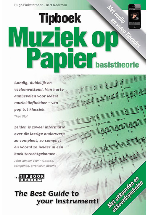  Tipboek Muziek op Papier - Version Neerlandais