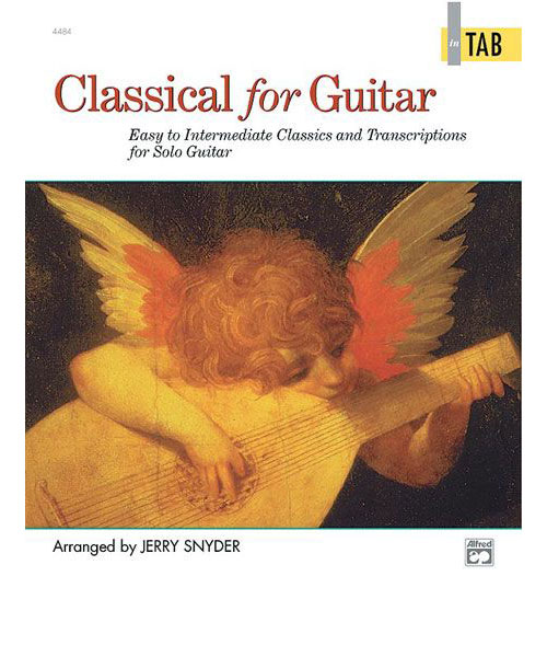ALFRED PUBLISHING CLASSICAL FOR GUITAR IN TAB - GUITAR
