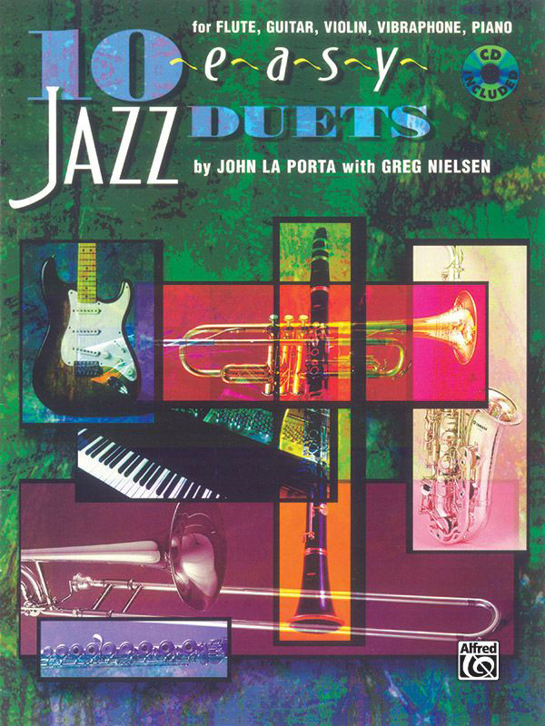 ALFRED PUBLISHING La Porta J And Nielsen G - 10 Easy Jazz Duets + CD - Jazz Band