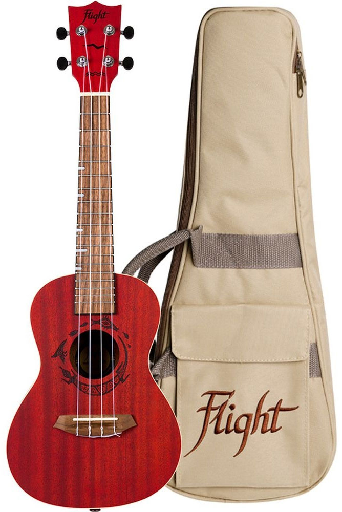 FLIGHT Flight: Gemstone DUC380 Concert Ukulele - Coral 
