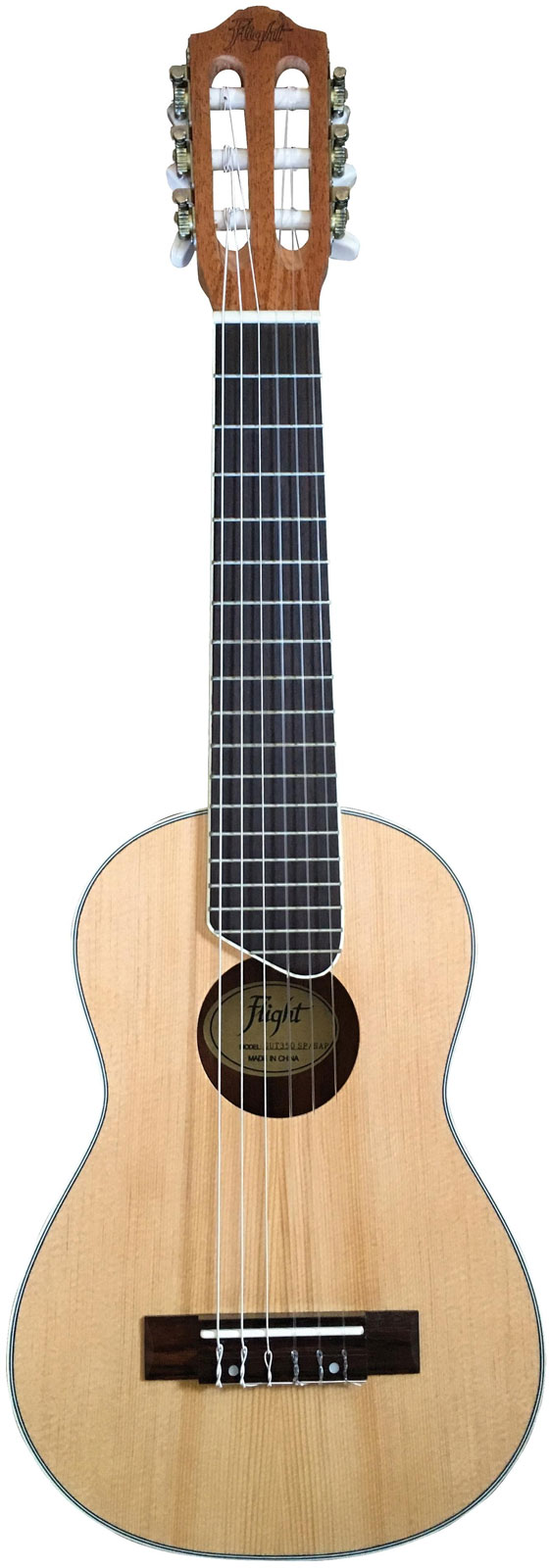 FLIGHT Flight: GUT350 Guitarlele - Natural (With Bag) - English version