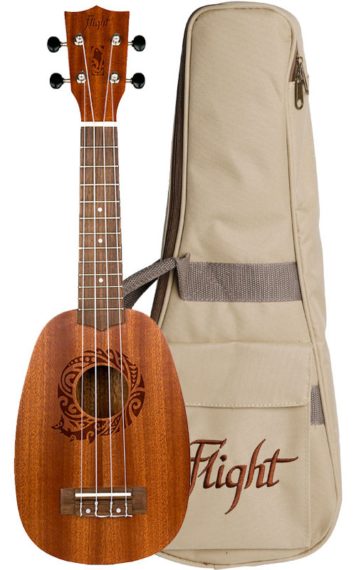 FLIGHT Flight: NUP310 Pineapple Ukulele - Sapele 