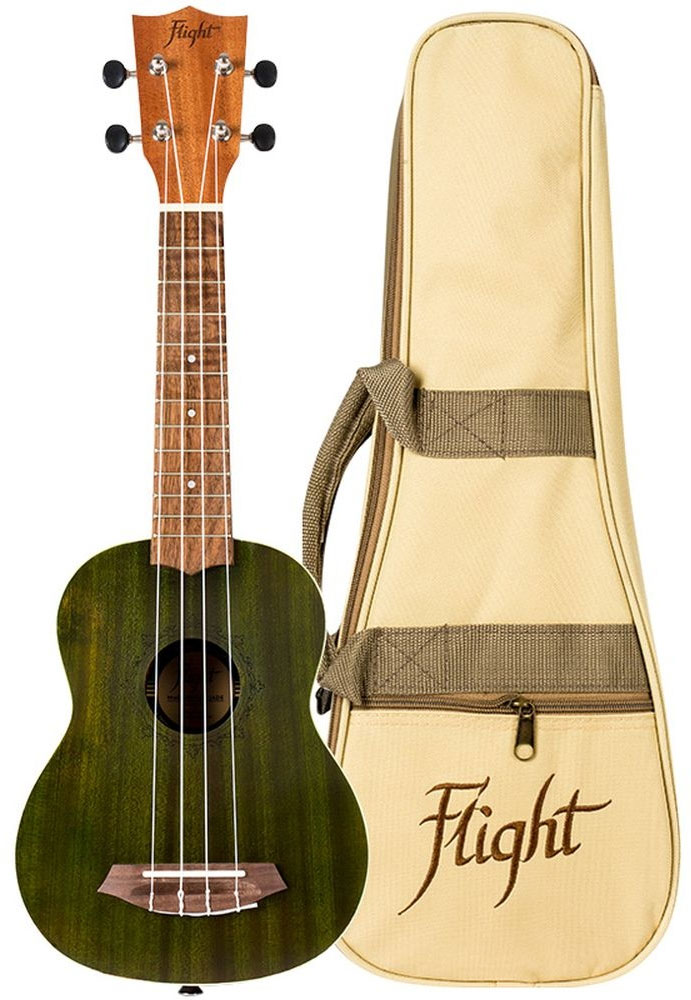 FLIGHT Flight: Gemstone NUS380 Soprano Ukulele - Jade - English version