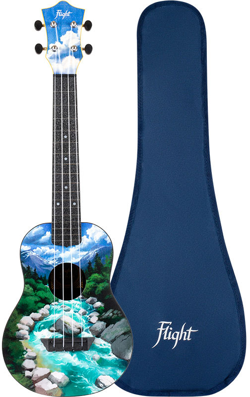 FLIGHT TUC30 Travel Concert Ukulele - Slovenia 