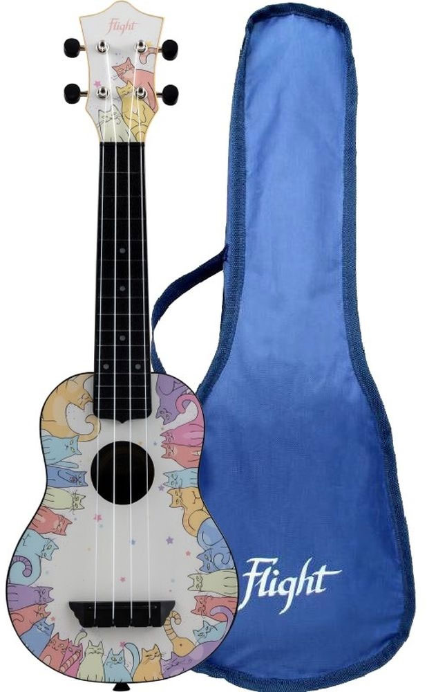 FLIGHT TUS40 ABS Travel Uke - Kitty - English version
