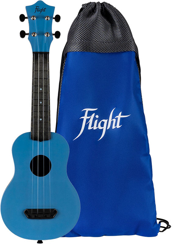 FLIGHT Ultra Travel Soprano Ukulele - Lake - Version anglaise