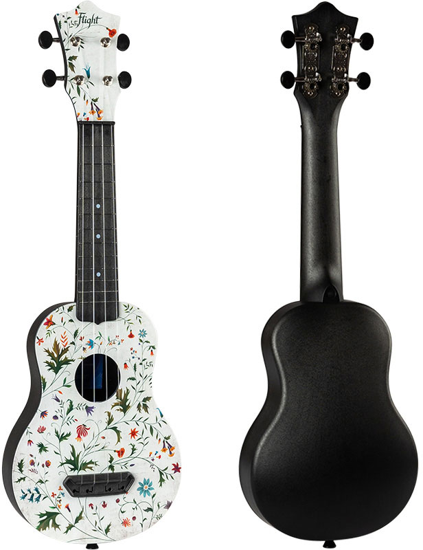 FLIGHT Ultra Travel Soprano Ukulele - Flower 