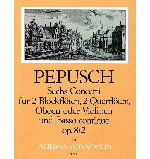 AMADEUS PEPUSCH J.C. - CONCERTO G MAJOR OP.8/II