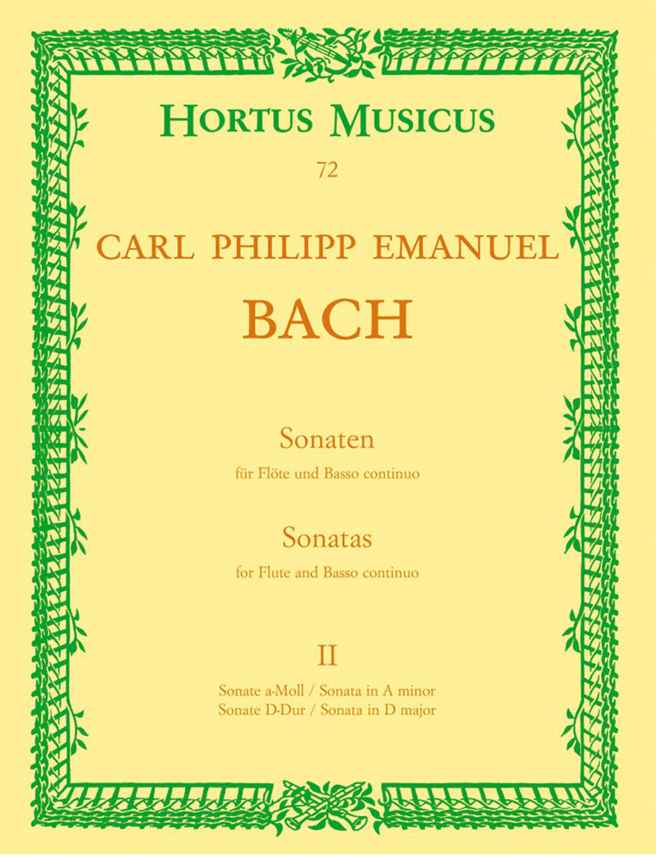 BARENREITER Bach C.ph.e. Sonaten Band 2