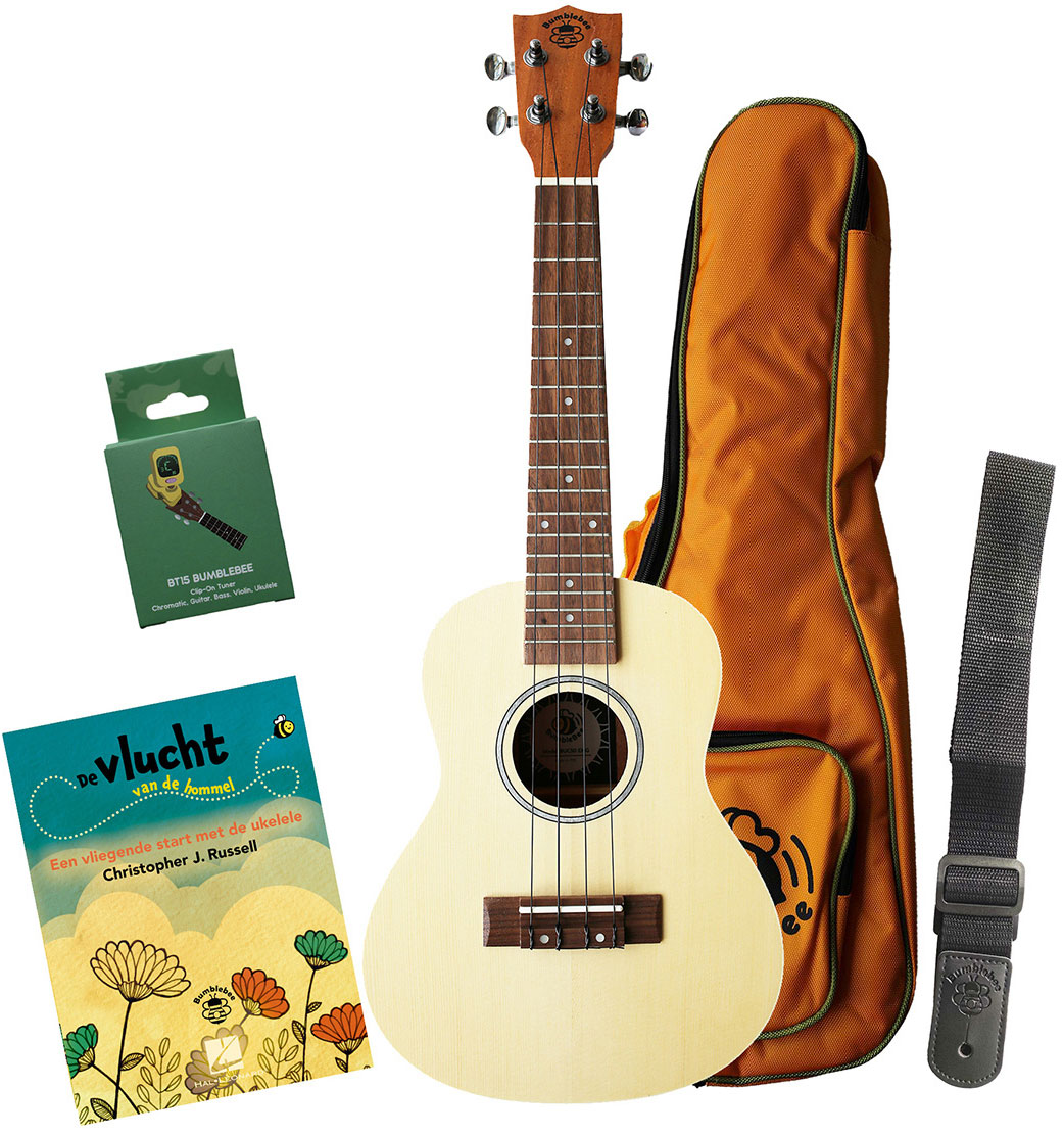HAL LEONARD BUC50 Concert Ukulele Pack - Dutch Language - English version