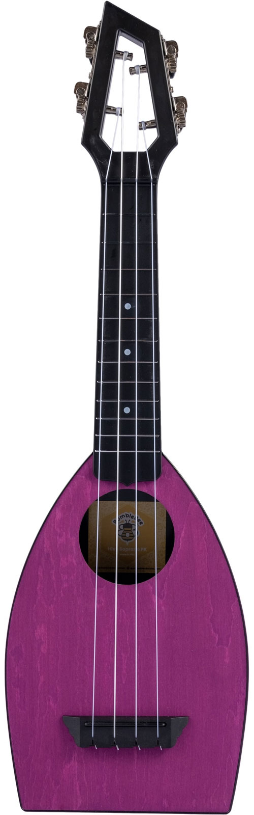 HAL LEONARD Hive Soprano Ukulele - Purple - Version anglaise