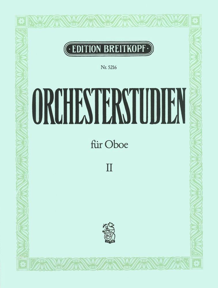 EDITION BREITKOPF ORCHESTERSTUDIEN FUR OBOE