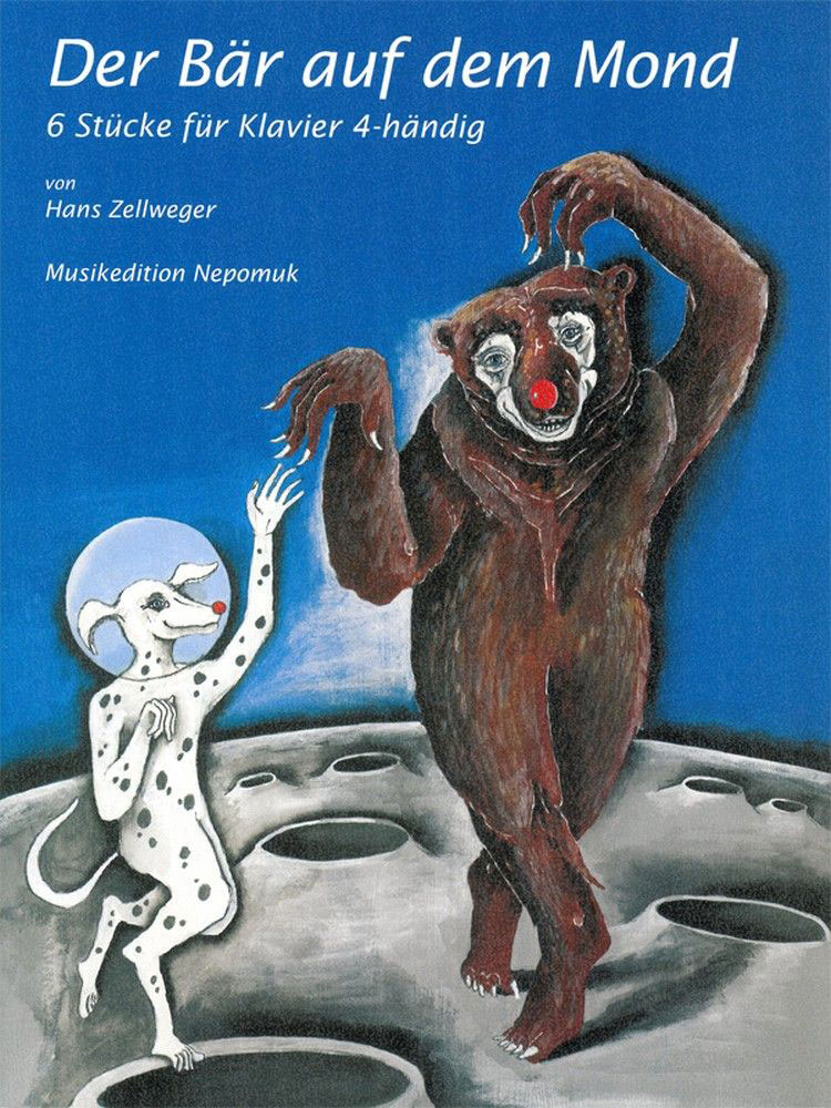 EDITION BREITKOPF Zellweger Hans - Der Bar Auf Dem Mond - Piano 4 Hands