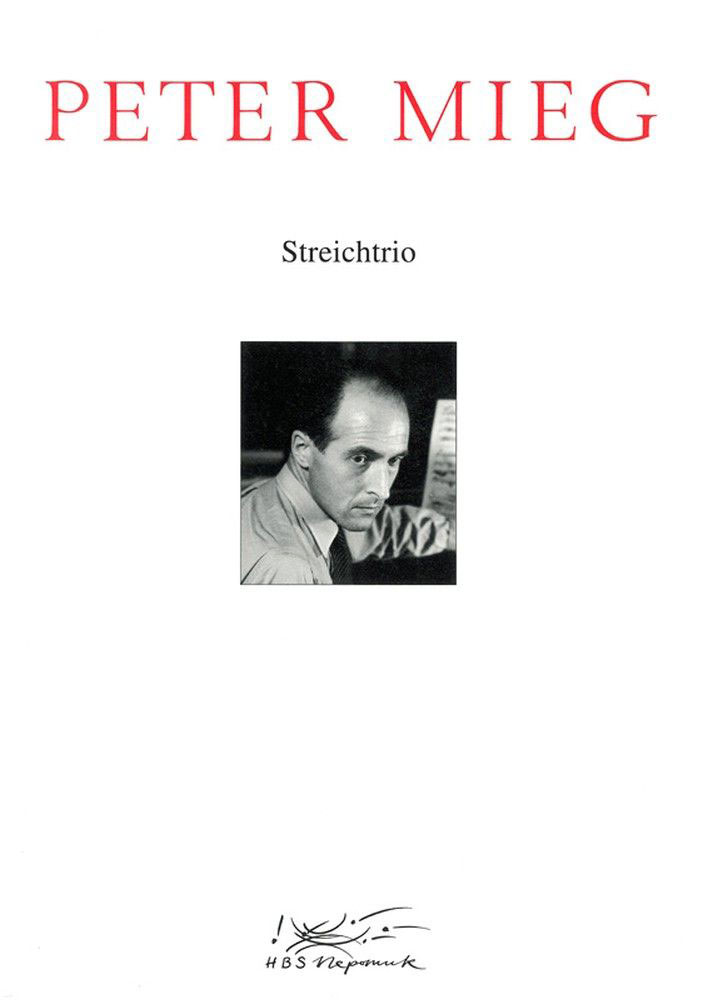 EDITION BREITKOPF Mieg Peter - Streichtrio (1937) - Violin, Viola, Cello