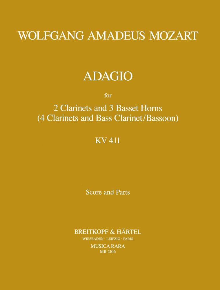 MUSICA RARA MOZART W.A. - ADAGIO KV 484A (411)