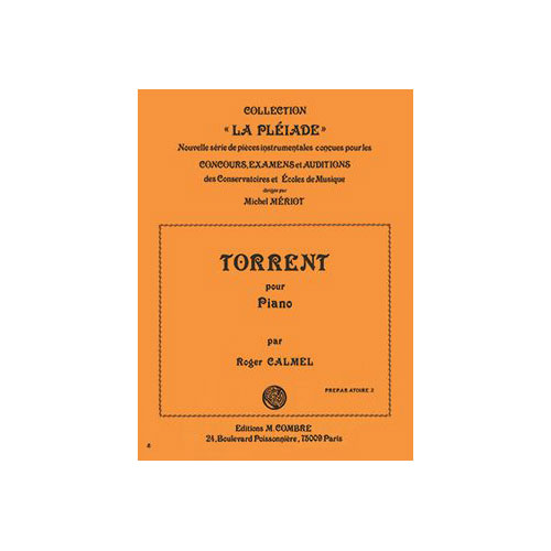 COMBRE CALMEL ROGER - TORRENT - PIANO