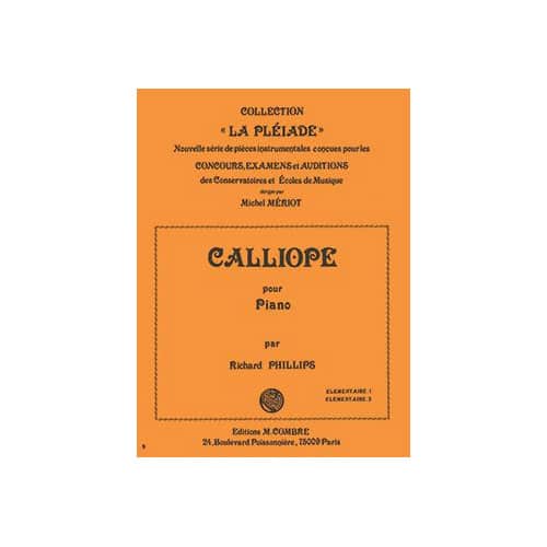 COMBRE PHILLIPS - CALLIOPE - PIANO