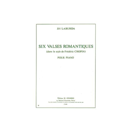 COMBRE Laburda - Valses Romantiques (6) - Piano