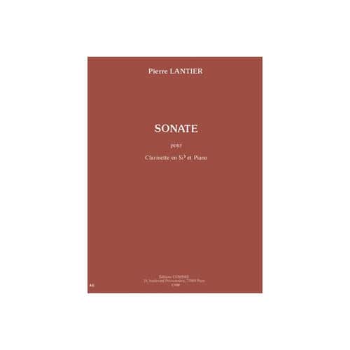 COMBRE LANTIER - SONATE - CLARINETTE SIB ET PIANO