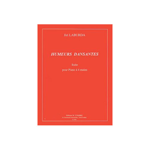 COMBRE Laburda - Humeurs Dansantes (suite) - Piano À 4 Mains