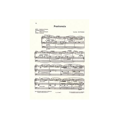 COMBRE Niverd - Pastorale - Orgue