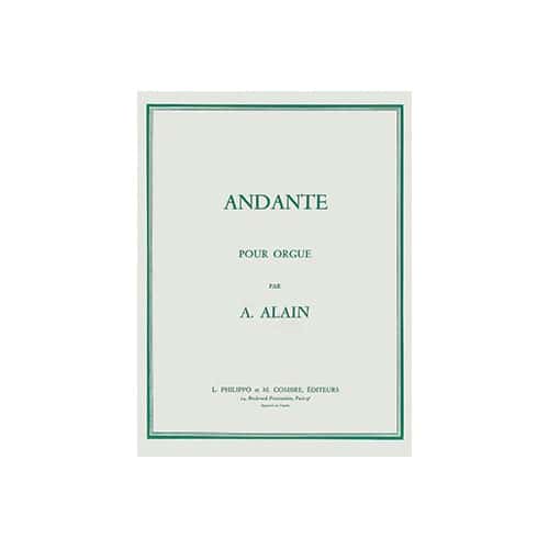 COMBRE ALAIN A. - ANDANTE - ORGUE
