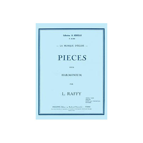 COMBRE RAFFY L. - PIECES (4) - HARMONIUM