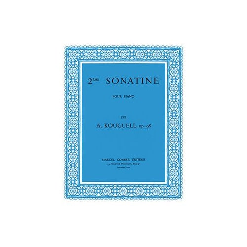 COMBRE KOUGUELL - SONATINE NO.2 OP.98 - PIANO